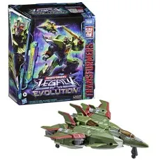 Transformers Legacy Evolution Prime Universe Skyquake Leader Class Figure – Decepticon Jet Robot Toy