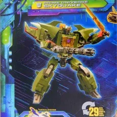 Transformers Legacy Evolution Prime Universe Skyquake Leader Class Figure – Decepticon Jet Robot Toy