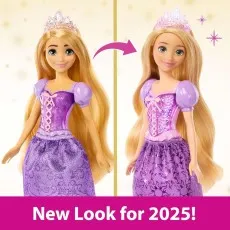 Disney Princess Rapunzel Doll by Mattel – Sparkling Outfit & Tiara