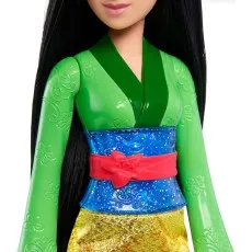 Mattel Disney Princess Mulan Posable Doll – Sparkling Dress & Tiara Included HLW14