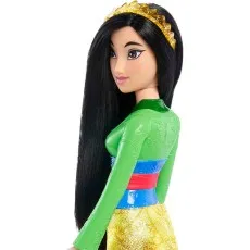 Mattel Disney Princess Mulan Posable Doll – Sparkling Dress & Tiara Included HLW14