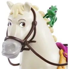 Disney Princess Rapunzel Doll & Maximus Horse Set – With Pascal Figure