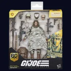 G.I. Joe Classified Series 60th Anniversary Action Soldier Infantry Figure 6-Inch