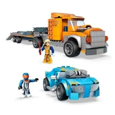 Mega Construx Hot Wheels Twinduction Hauler Pack – 355 Piece Building Set