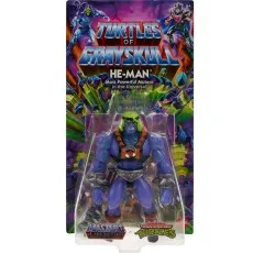 Masters of the Universe Origins Turtles of Grayskull Mutated He-Man 5.5inch Action Figure with Accessories