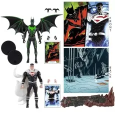 McFarlane DC Multiverse Batman Beyond 2.0 & Justice Lord Superman 7" Figure Set