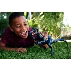 Indoraptor Dinosaur Figure – Jurassic World Track ‘N Attack Roaring Action Toy MTHKY11