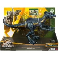 Indoraptor Dinosaur Figure – Jurassic World Track ‘N Attack Roaring Action Toy MTHKY11