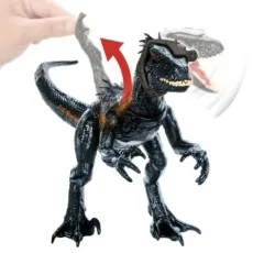 Indoraptor Dinosaur Figure – Jurassic World Track ‘N Attack Roaring Action Toy MTHKY11