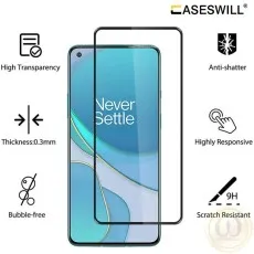 9H hardness and shatterproof 9d screen guard For OnePlus Nord CE4 Lite.