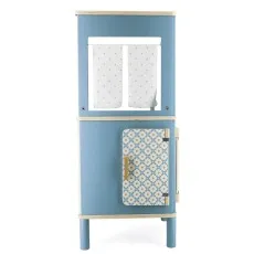 Janod Trio Wooden Kitchen J06546 – 3-Sided Pretend Play Corner Set