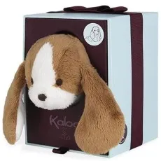 Kaloo Baby’s First Soft Toy K970007 – Tiramisu the Dog Plush, 14 cm Gift Box
