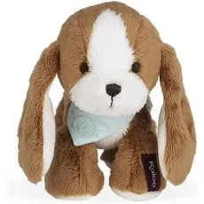 Kaloo Baby’s First Soft Toy K970007 – Tiramisu the Dog Plush, 14 cm Gift Box