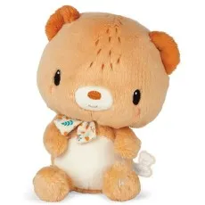 Kaloo Choo Choo the Bear K971803 – 15 cm Mini Baby Plush Toy with Rattle Bell