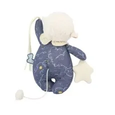Kaloo Sweet Sleep Baby Musical Toy K221004 – Blue Sheep Plush with Gentle Melody, 20 cm