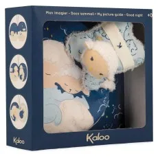 Kaloo K221000 Doux Sommeil Book & Sheep Comforter – Story & Soothing Pair, UK