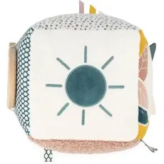 Kaloo Stimuli Sensory Cube – Soft & Wooden Activity Toy for Infants UK K227000