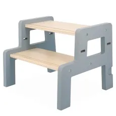 Janod Wooden Learning Tower – Adjustable Heights for Toddlers J09640