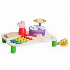Peppa Pig Wooden Musical Table | 8th Wonder Kids Instrument Set UK Stock