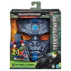 Transformers Rise of the Beasts Optimus Primal 2-in-1 Roleplay Mask & Figure