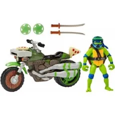 Teenage Mutant Ninja Turtles Ninja Kick Cycle Playset with Exclusive Leo UK