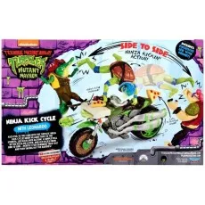 Teenage Mutant Ninja Turtles Ninja Kick Cycle Playset with Exclusive Leo UK