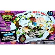 Teenage Mutant Ninja Turtles Ninja Kick Cycle Playset with Exclusive Leo UK