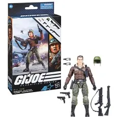 G.I. Joe Classified Series General Clayton Hawk Abernathy action figure and packaging.