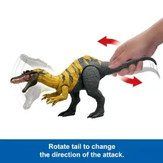 Mattel Jurassic World Dinosaur Figure – Wild Roar Ceratosuchops for Kids & Collectors