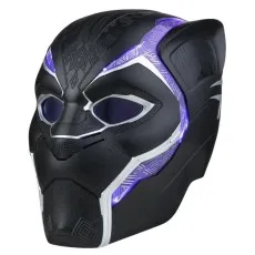 Marvel Legends Series Black Panther Premium Electronic Helmet with Light FX & Flip-Up Lenses UK Edition