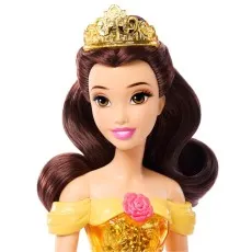 Disney Princess Belle Doll – Posable Fashion Doll with Glitter Skirt & Tiara Accessory UK