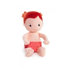 Lilliputiens Rose Doll – Soft Fabric Baby Doll with Magnetic Pacifier