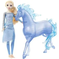 Mattel Disney Frozen Elsa Toy UK – Bendable Doll with Water Nokk