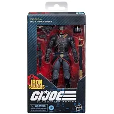 G.I. Joe Cobra Iron Grenadier – 6-Inch Action Figure with File Card & Accessories