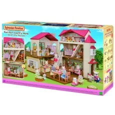 Sylvanian Families 5708 Red Roof Dollhouse – Country Home with Secret Room