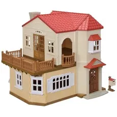 Sylvanian Families 5708 Red Roof Dollhouse – Country Home with Secret Room