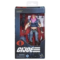 G.I. Joe Classified Zandar Figure 146 – Collectible 6-Inch Cobra Dreadnok Toy