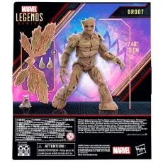 Marvel Legends Series Guardians Vol 3 Groot Deluxe Figure with Baby Rocket Accessory UK F6482