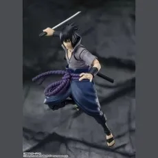 Tamashii Nations Naruto Shippuden Sasuke Uchiha S.H.Figuarts 15cm Action Figure UK