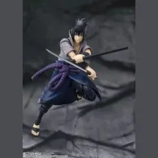 Tamashii Nations Naruto Shippuden Sasuke Uchiha S.H.Figuarts 15cm Action Figure UK