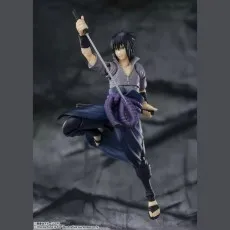 Tamashii Nations Naruto Shippuden Sasuke Uchiha S.H.Figuarts 15cm Action Figure UK