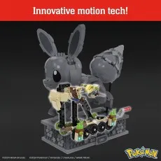 Mega Pokémon Motion Eevee Building Set 1366 Pieces HTH71 – Official Collectors Toy UK