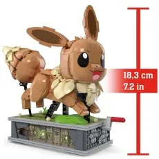 Mega Pokémon Motion Eevee Building Set 1366 Pieces HTH71 – Official Collectors Toy UK