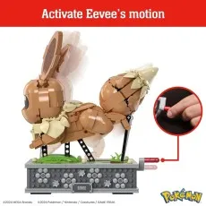 Mega Pokémon Motion Eevee Building Set 1366 Pieces HTH71 – Official Collectors Toy UK