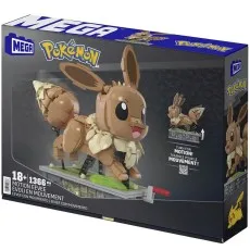 Mega Pokémon Motion Eevee Building Set 1366 Pieces HTH71 – Official Collectors Toy UK