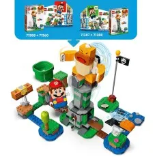 LEGO 71388 Super Mario Boss Sumo Bro Topple Tower Expansion Set – Buildable Game UK