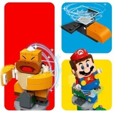 LEGO 71388 Super Mario Boss Sumo Bro Topple Tower Expansion Set – Buildable Game UK
