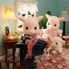 Sylvanian Families Goat Family Brightfield Figures Set 5622 – 4 Collectible Toys