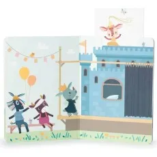 LILLIPUTIENS Garden Party Opposites Activity Book | Baby Sensory Toy 83454 UK