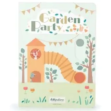 LILLIPUTIENS Garden Party Opposites Activity Book | Baby Sensory Toy 83454 UK